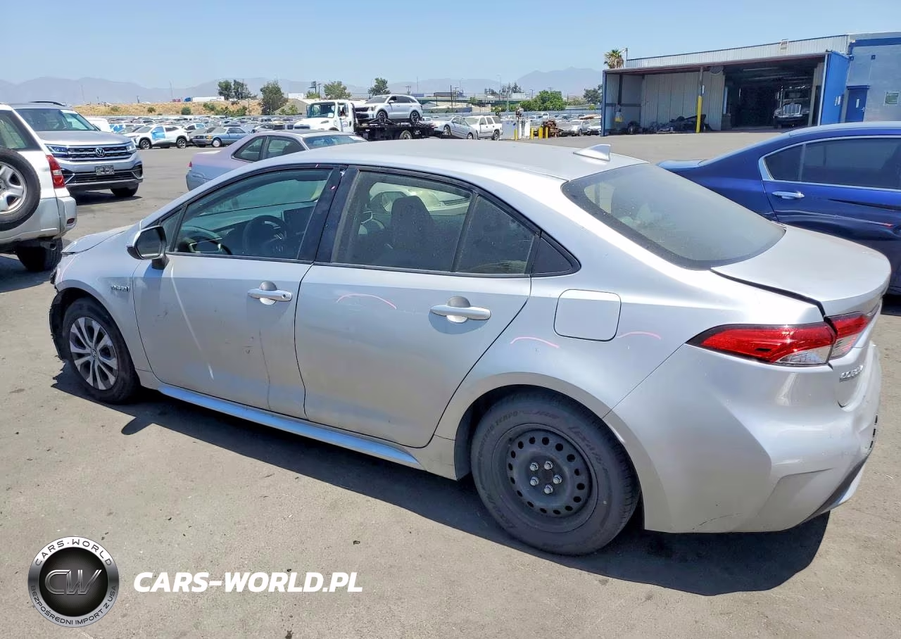 2021 Toyota Corolla Le VIN:JTDEAMDEXMJ019655 - 2