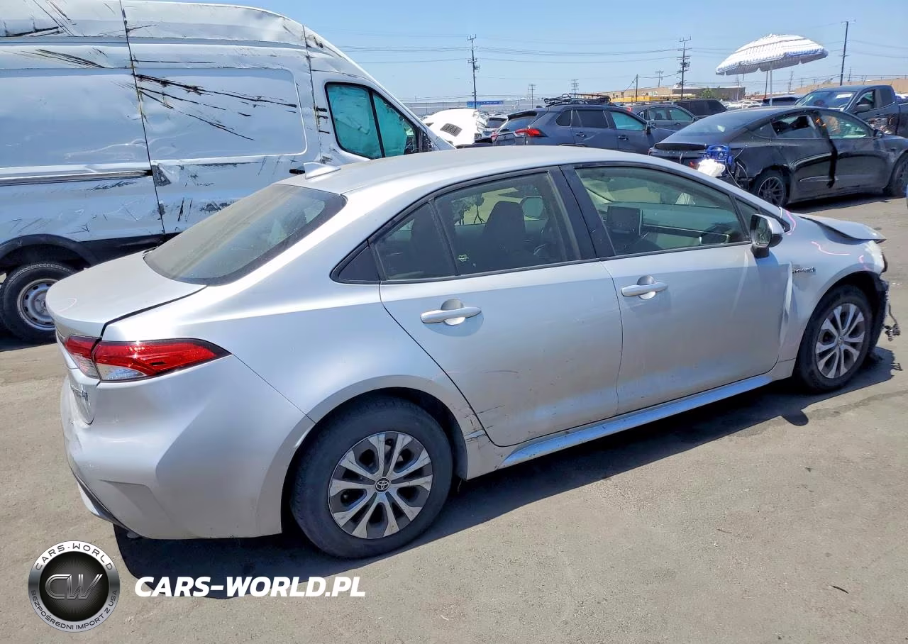 2021 Toyota Corolla Le VIN:JTDEAMDEXMJ019655 - 3