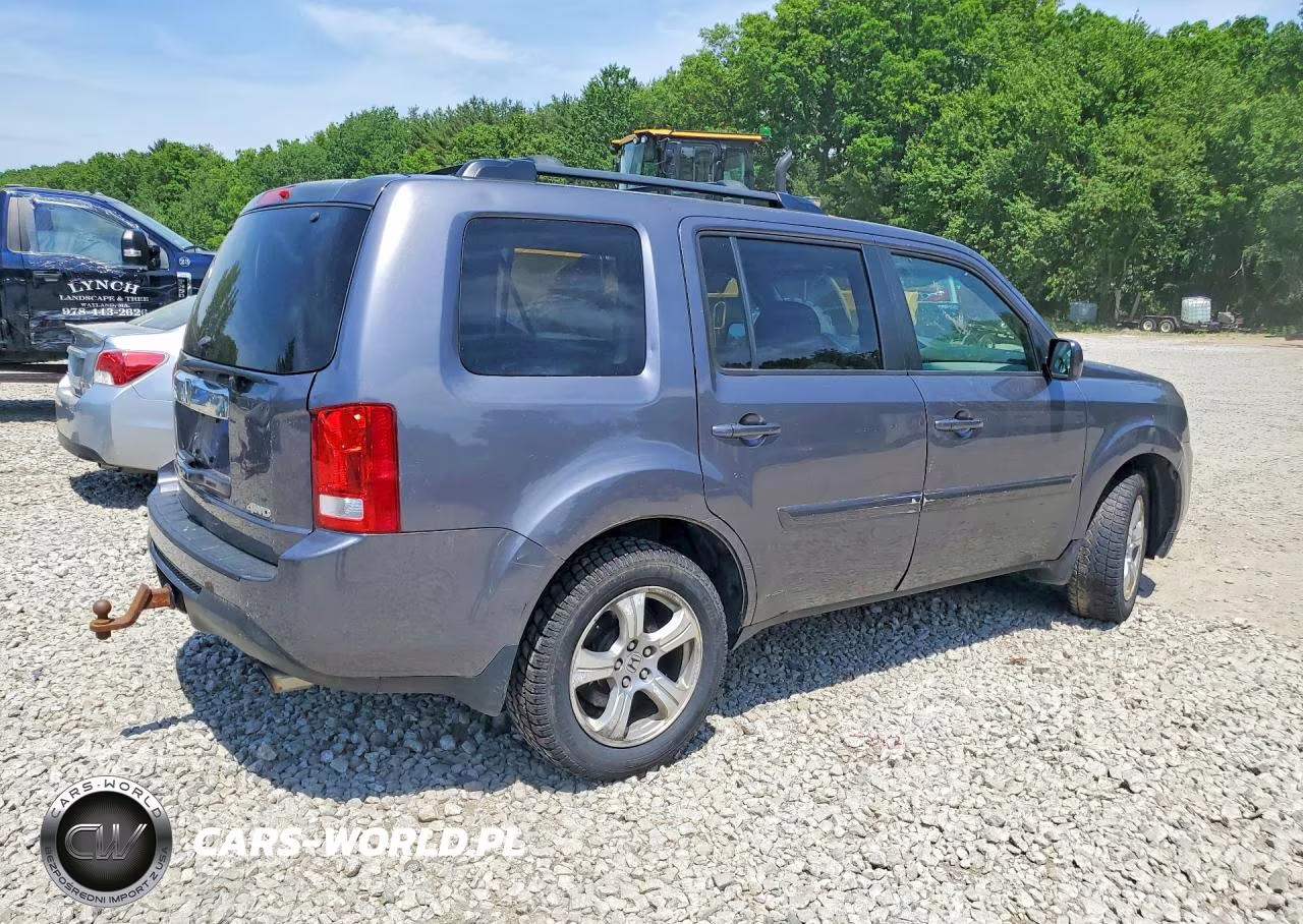 2014 Honda Pilot Exl VIN:5FNYF4H5XEB008656 - 3