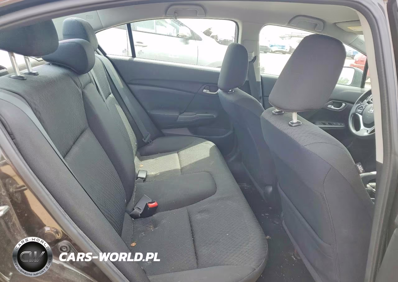 2014 Honda Civic Lx VIN:2HGFB2F52EH527609 - 10