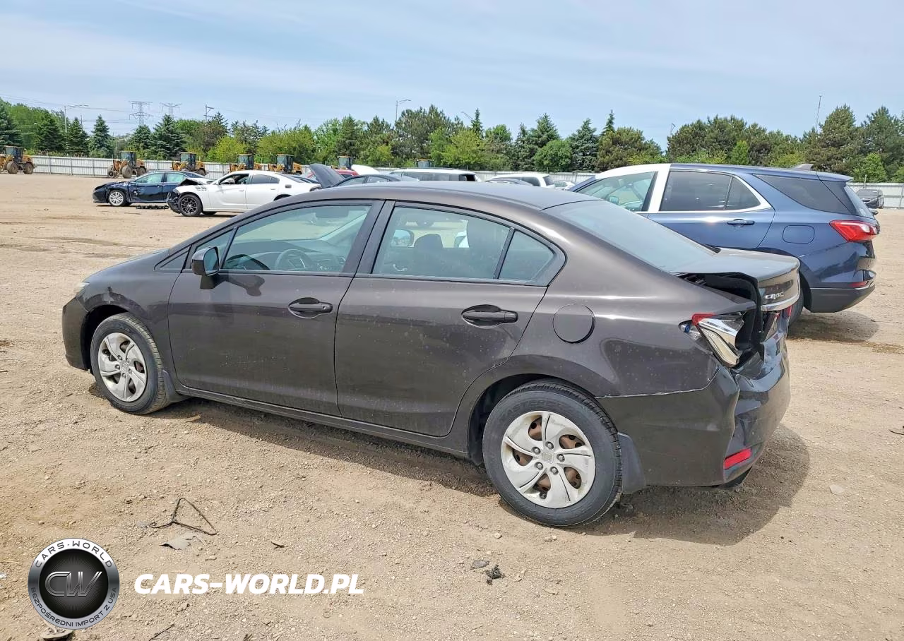 2014 Honda Civic Lx VIN:2HGFB2F52EH527609 - 2