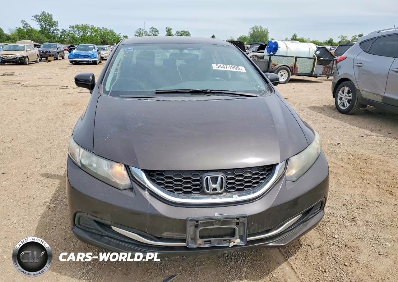 2014 Honda Civic Lx VIN:2HGFB2F52EH527609 - 5