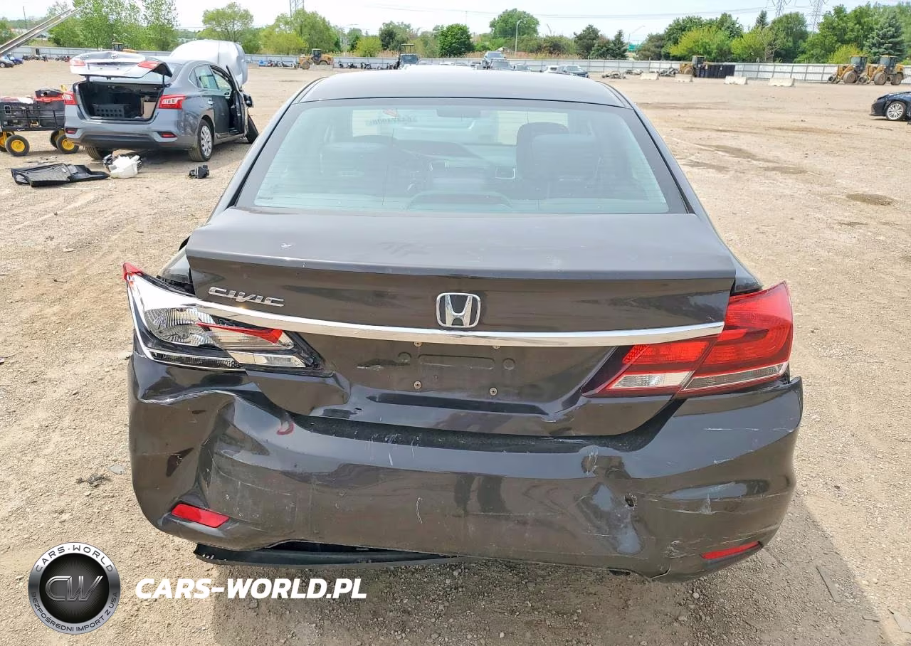 2014 Honda Civic Lx VIN:2HGFB2F52EH527609 - 6