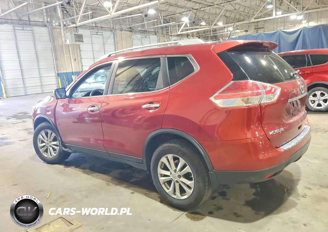 2015 Nissan Rogue Sv VIN:KNMAT2MV1FP509382 - 2