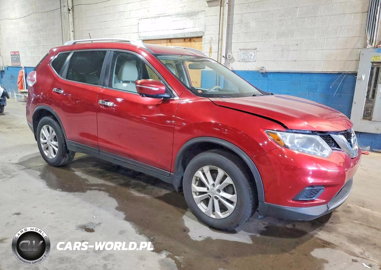 2015 Nissan Rogue Sv VIN:KNMAT2MV1FP509382 - 4