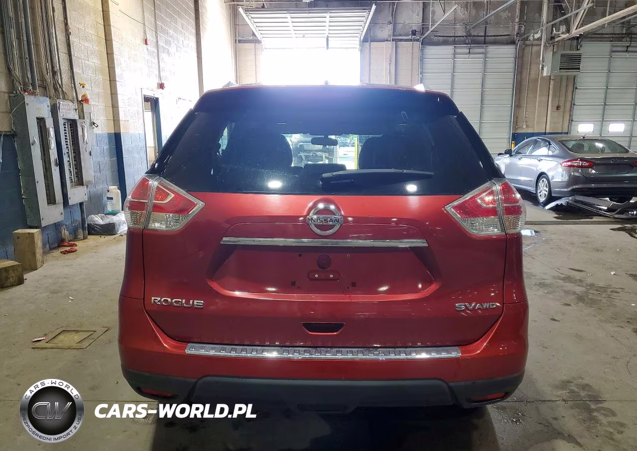 2015 Nissan Rogue Sv VIN:KNMAT2MV1FP509382 - 6
