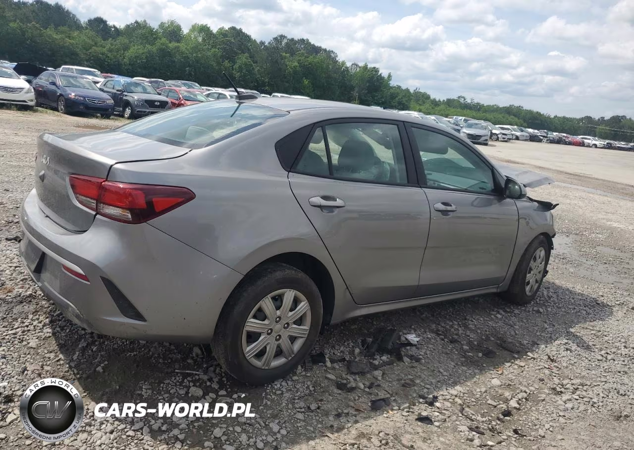 2022 Kia Rio Lx VIN:3KPA24AD4NE500863 - 3