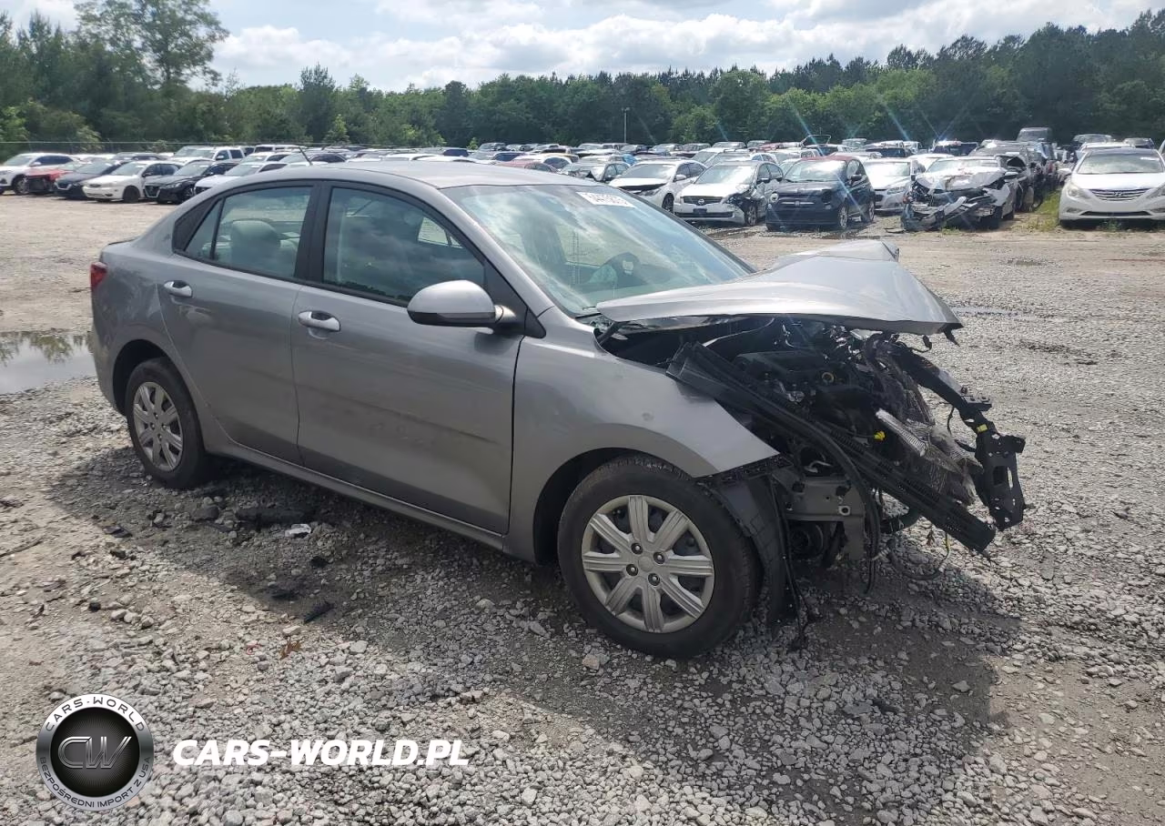 2022 Kia Rio Lx VIN:3KPA24AD4NE500863 - 4