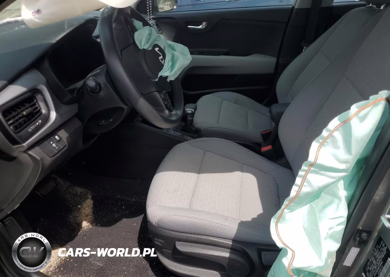 2022 Kia Rio Lx VIN:3KPA24AD4NE500863 - 7