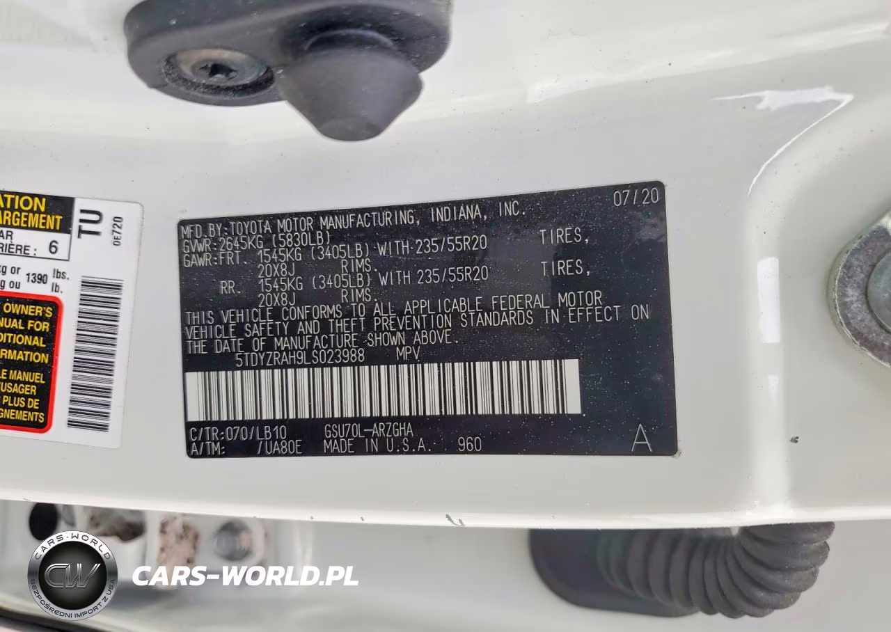 2020 Toyota Highlander Limited VIN:5TDYZRAH9LS023988 - 13