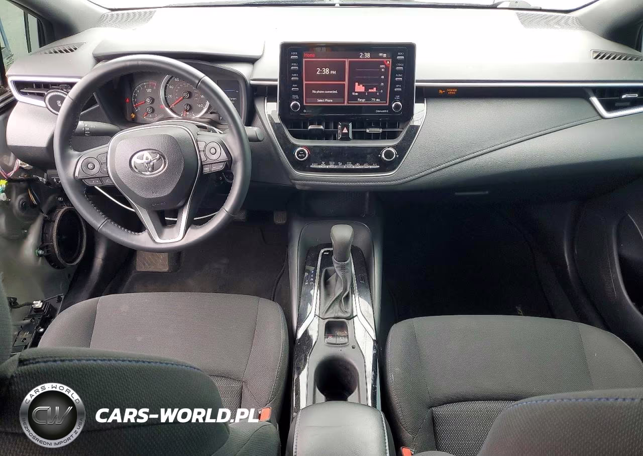 2021 Toyota Corolla Se Nightshade Edition VIN:5YFS4MCE5MP061559 - 8