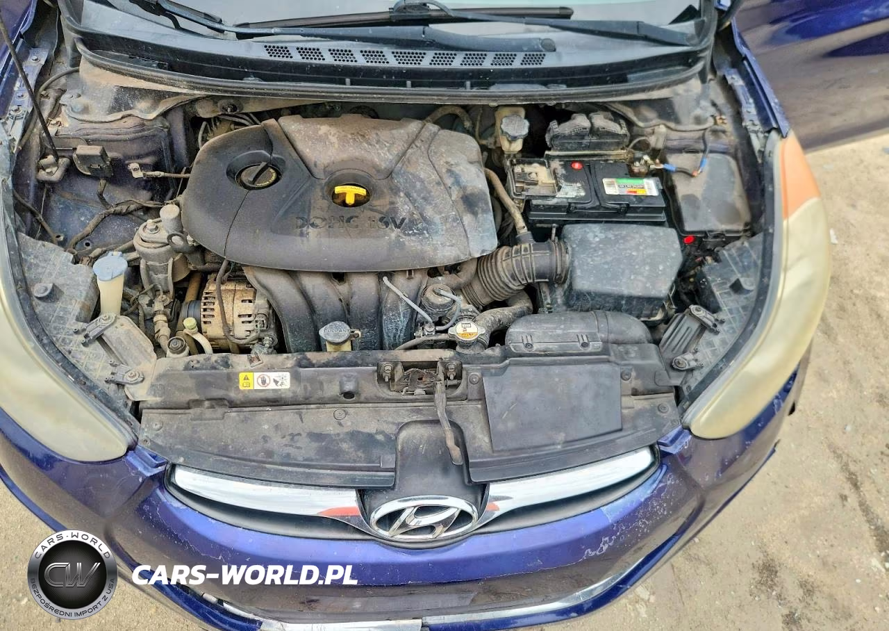 2013 Hyundai Elantra Gls VIN:5NPDH4AE3DH387616 - 11