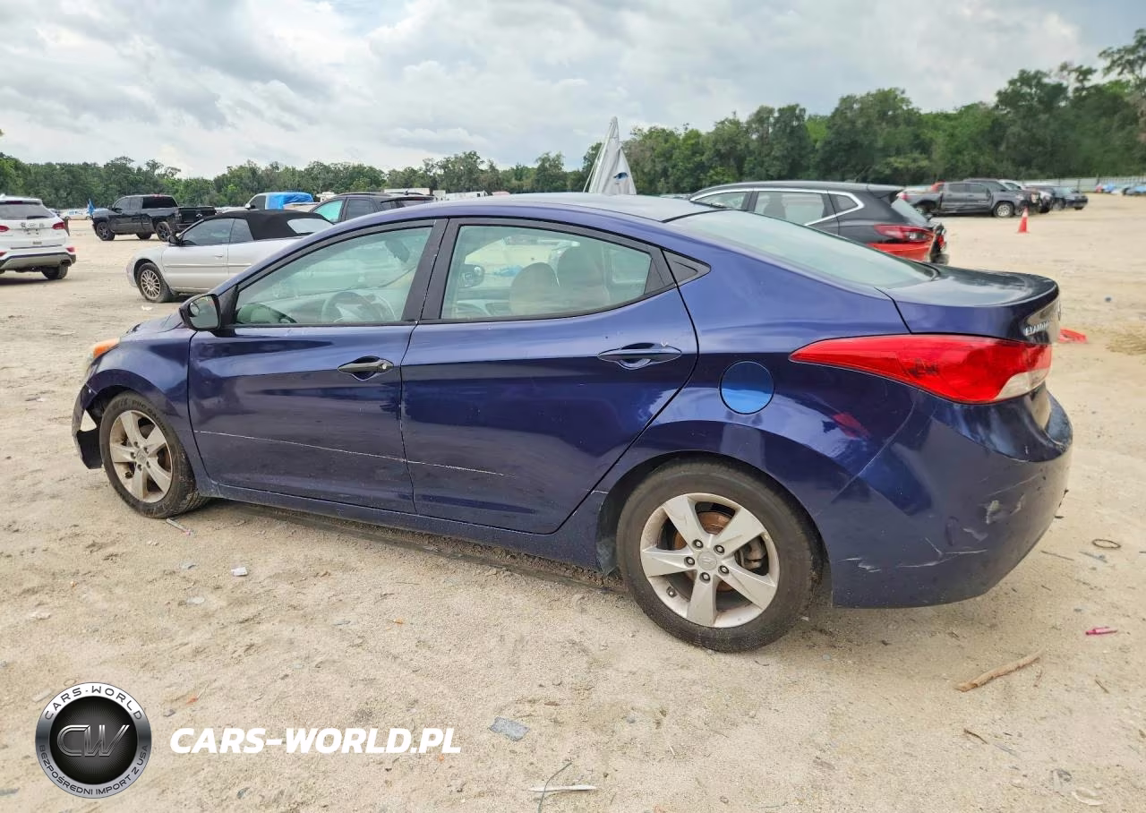 2013 Hyundai Elantra Gls VIN:5NPDH4AE3DH387616 - 2