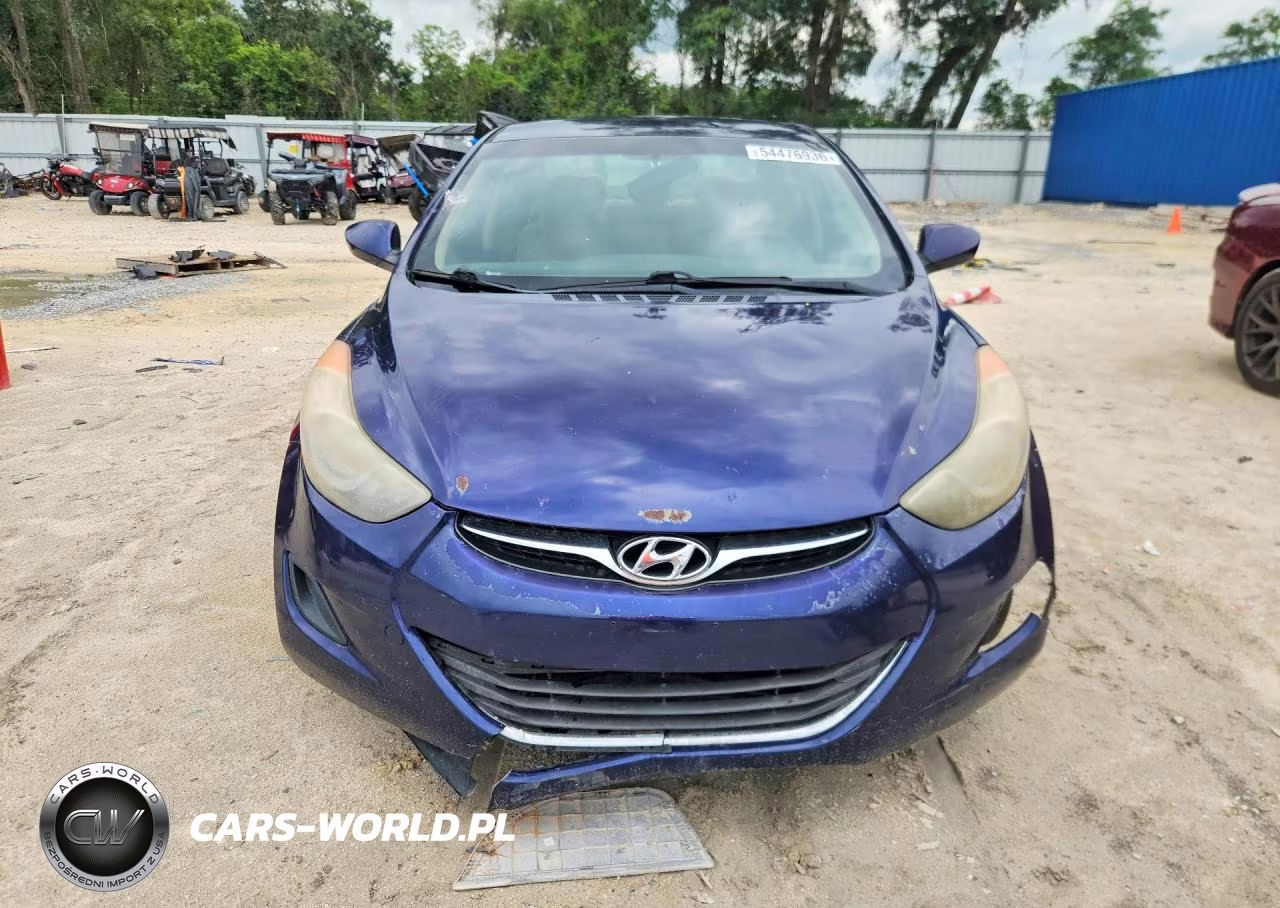 2013 Hyundai Elantra Gls VIN:5NPDH4AE3DH387616 - 5