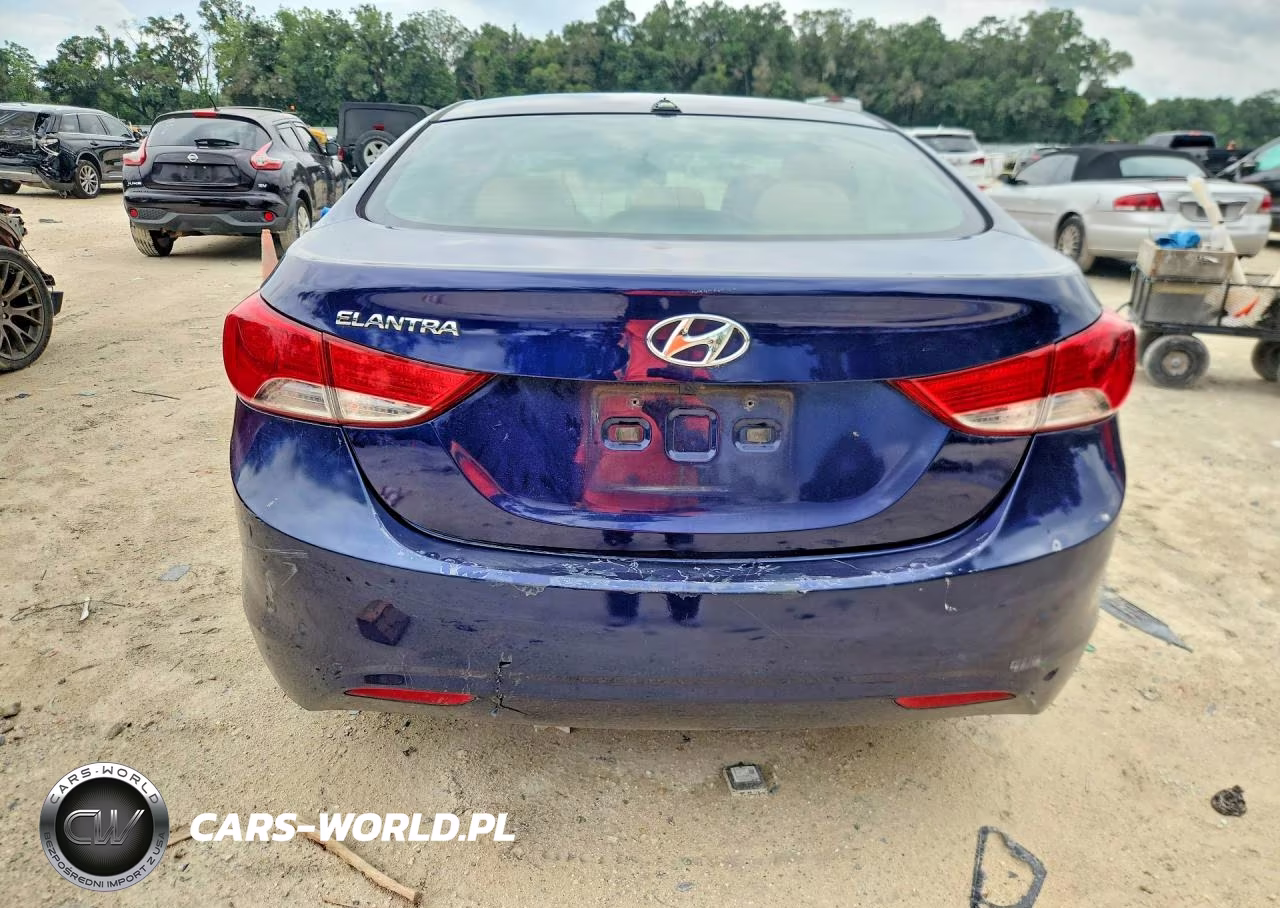 2013 Hyundai Elantra Gls VIN:5NPDH4AE3DH387616 - 6