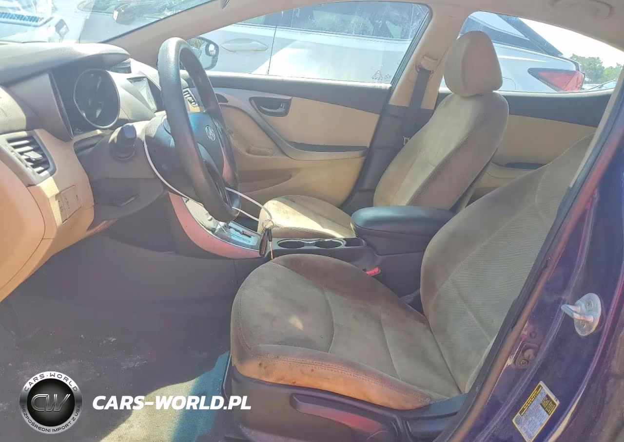 2013 Hyundai Elantra Gls VIN:5NPDH4AE3DH387616 - 7