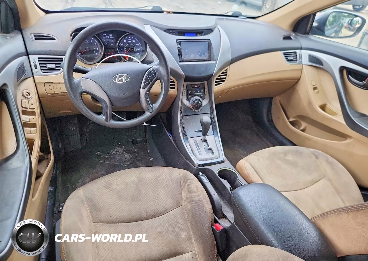 2013 Hyundai Elantra Gls VIN:5NPDH4AE3DH387616 - 8