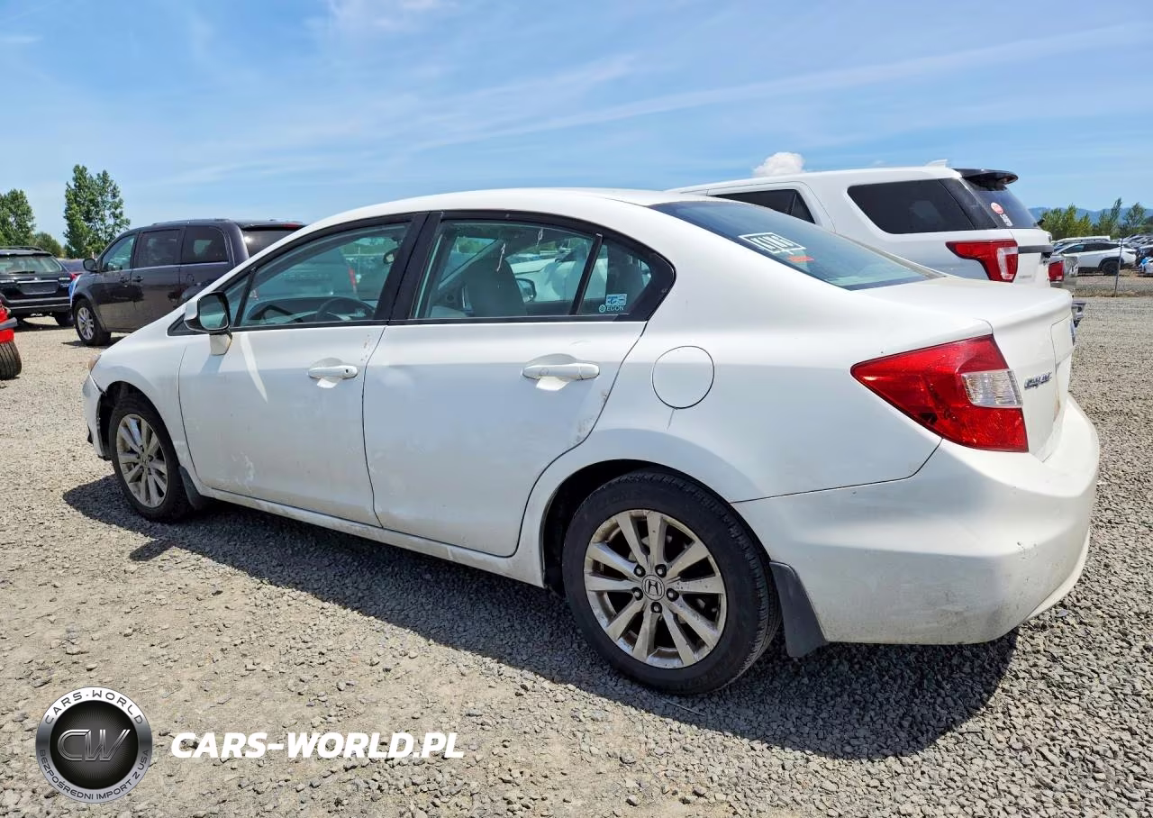 2012 Honda Civic Ex VIN:19XFB2F82CE359505 - 2