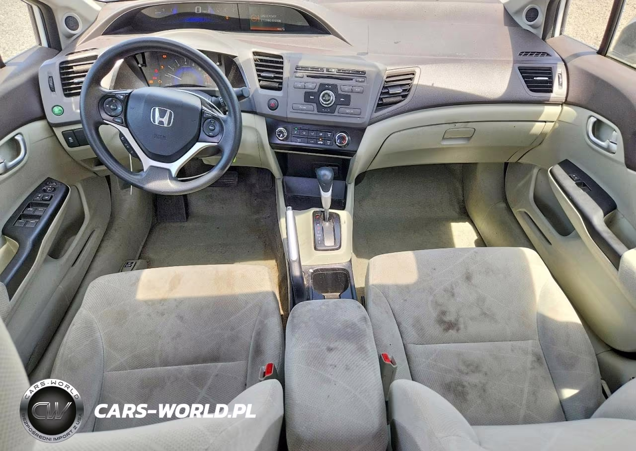 2012 Honda Civic Ex VIN:19XFB2F82CE359505 - 8