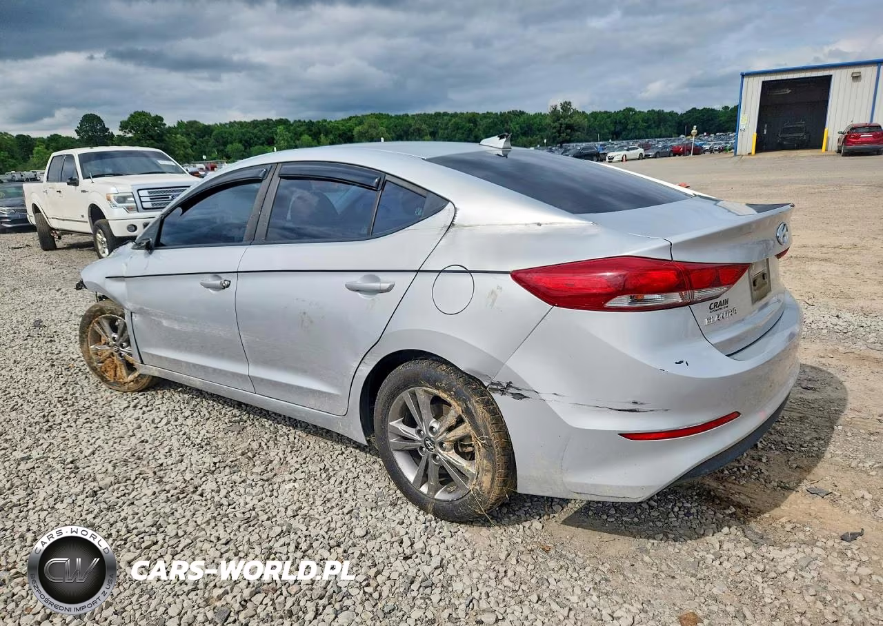 2018 Hyundai Elantra Sel VIN:KMHD84LFXJU449533 - 2