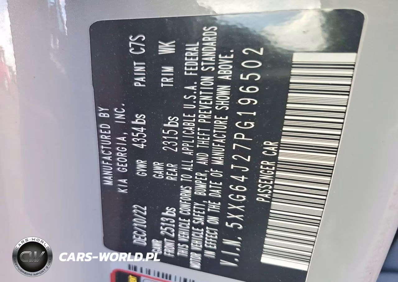 2023 Kia K5 Gt Line VIN:5XXG64J27PG196502 - 12