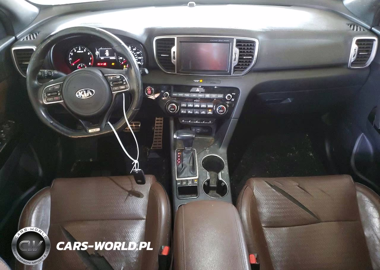 2017 Kia Sportage Sx VIN:KNDPRCA66H7067990 - 8