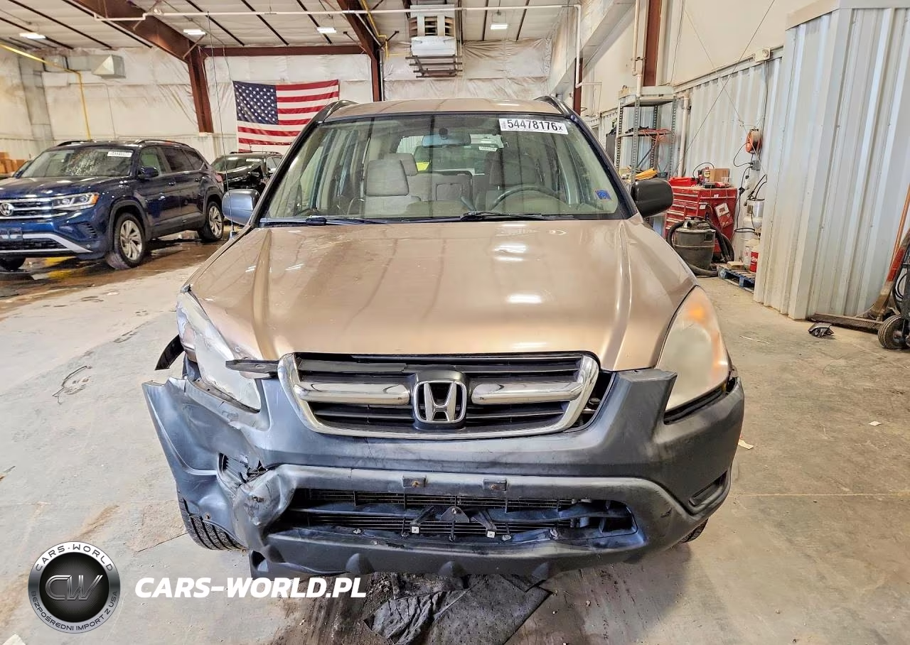 2004 Honda Cr-V Lx VIN:JHLRD784X4C030013 - 5
