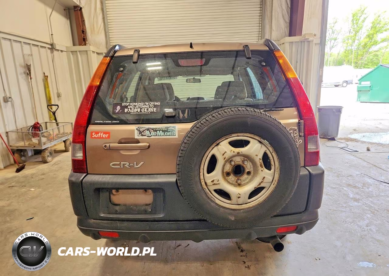 2004 Honda Cr-V Lx VIN:JHLRD784X4C030013 - 6