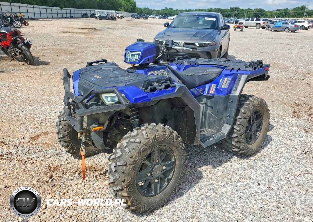 2024 Polaris Sporstman Atv VIN:4XASXZ85XRB606598 - 2