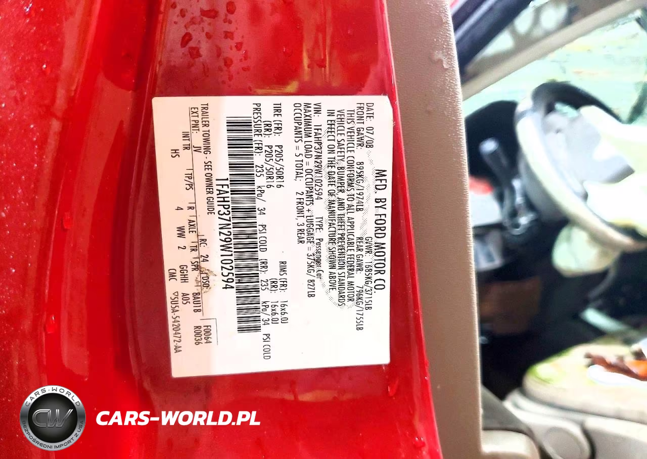 2009 Ford Focus Sel VIN:1FAHP37N29W102594 - 12