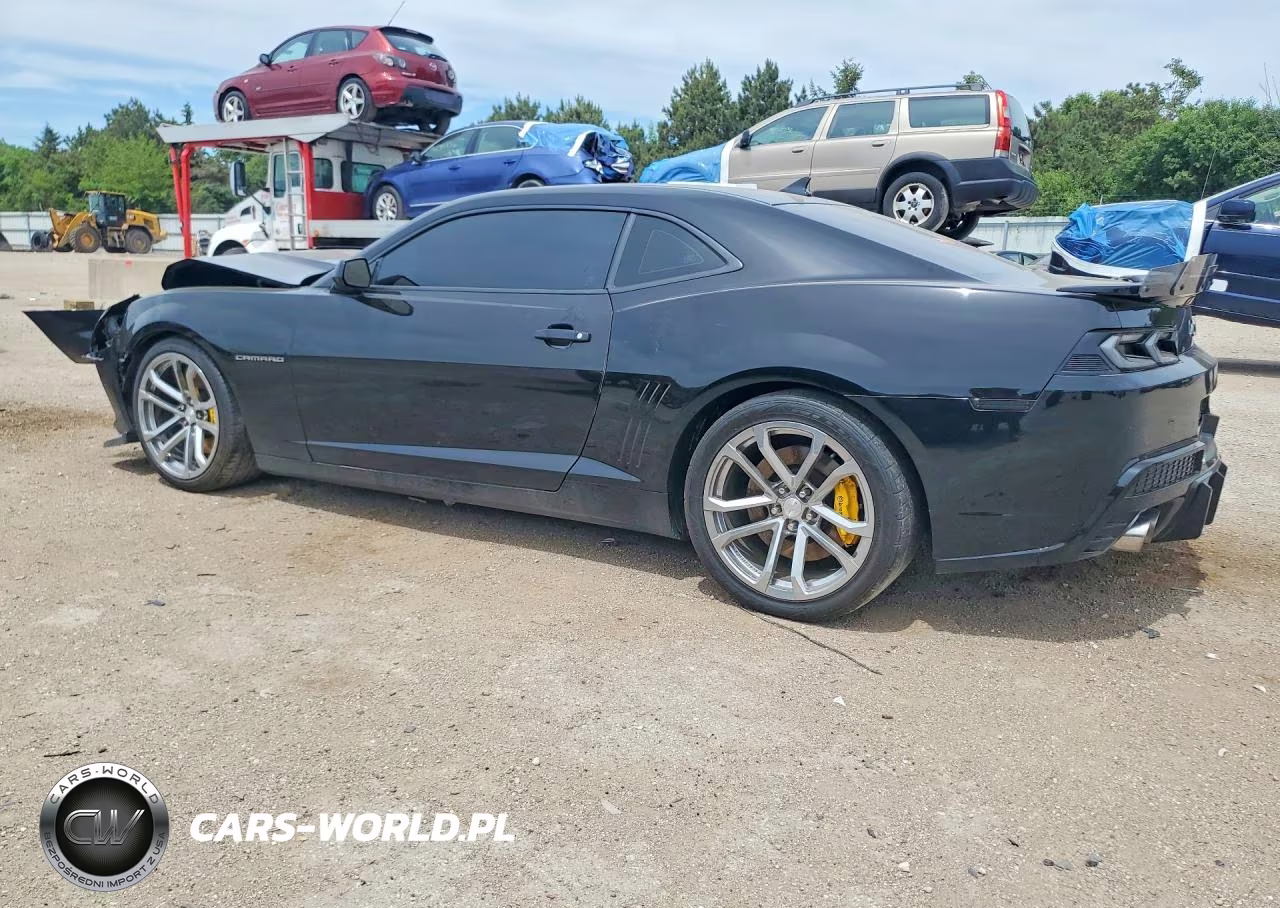 2014 Chevrolet Camaro 2Ss VIN:2G1FT1EW0E9125221 - 2
