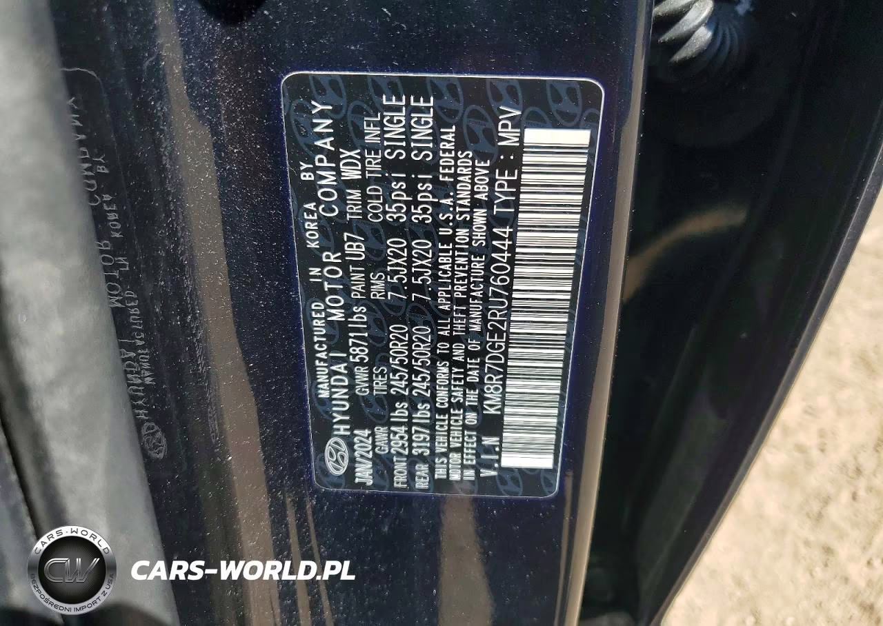 2024 Hyundai Palisade Calligraphy VIN:KM8R7DGE2RU760444 - 13