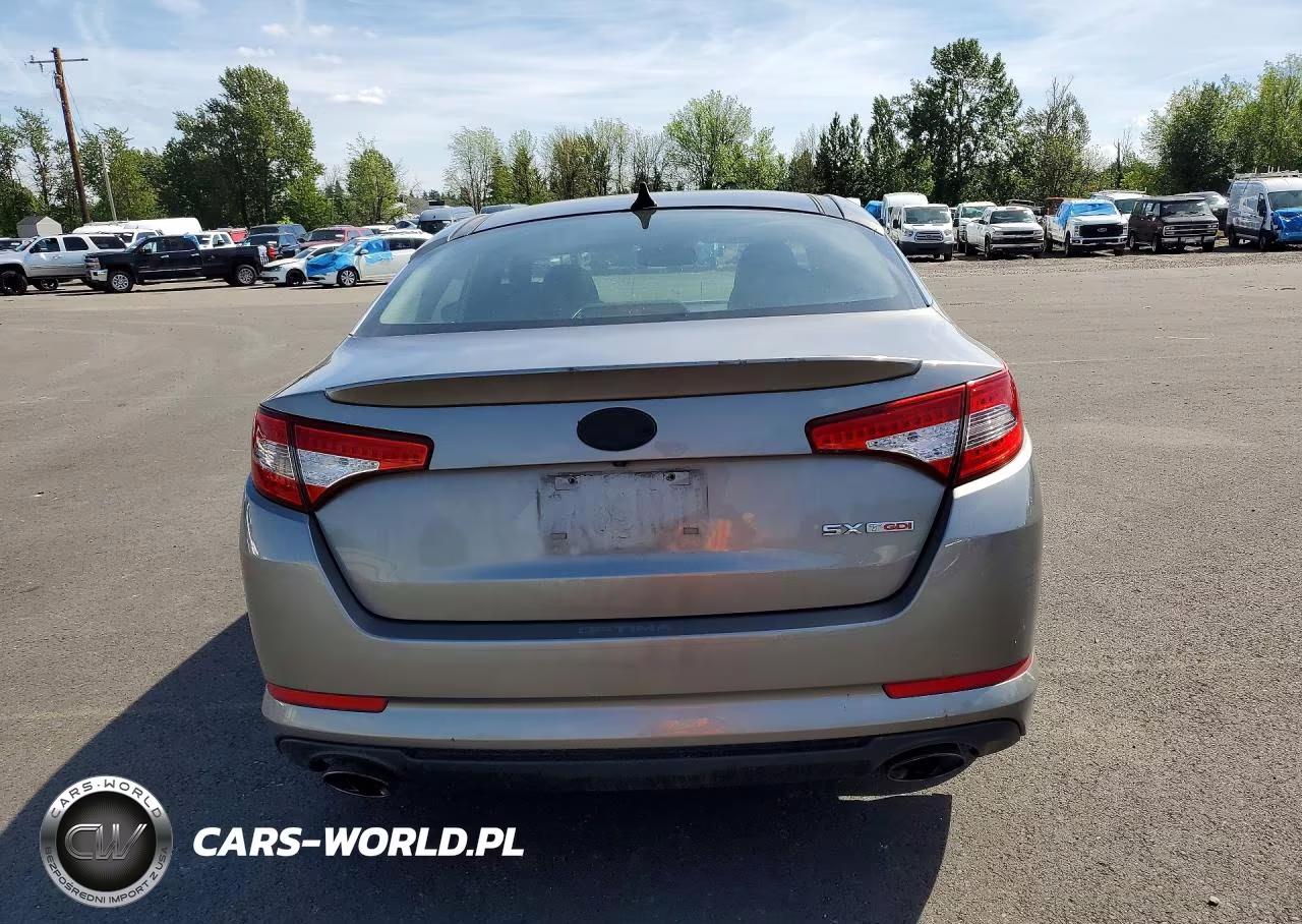 2012 Kia Optima Sx VIN:5XXGR4A67CG004984 - 6