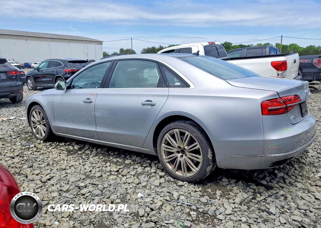 2016 Audi A8 L Quattro VIN:WAU34AFD5GN013340 - 2