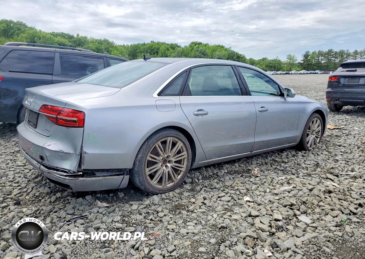 2016 Audi A8 L Quattro VIN:WAU34AFD5GN013340 - 3