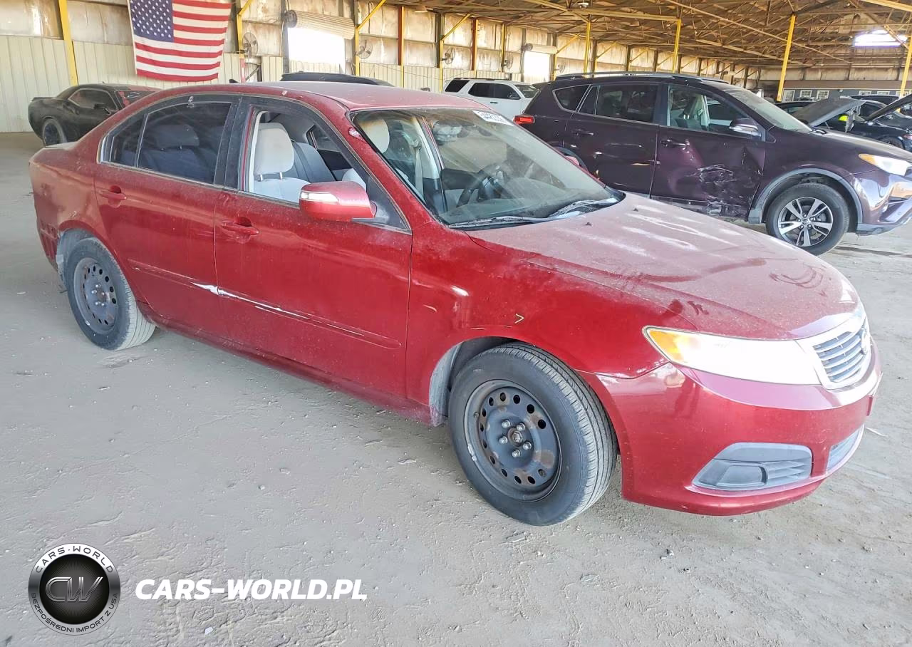 2009 Kia Optima Lx VIN:KNAGE228295314857 - 4