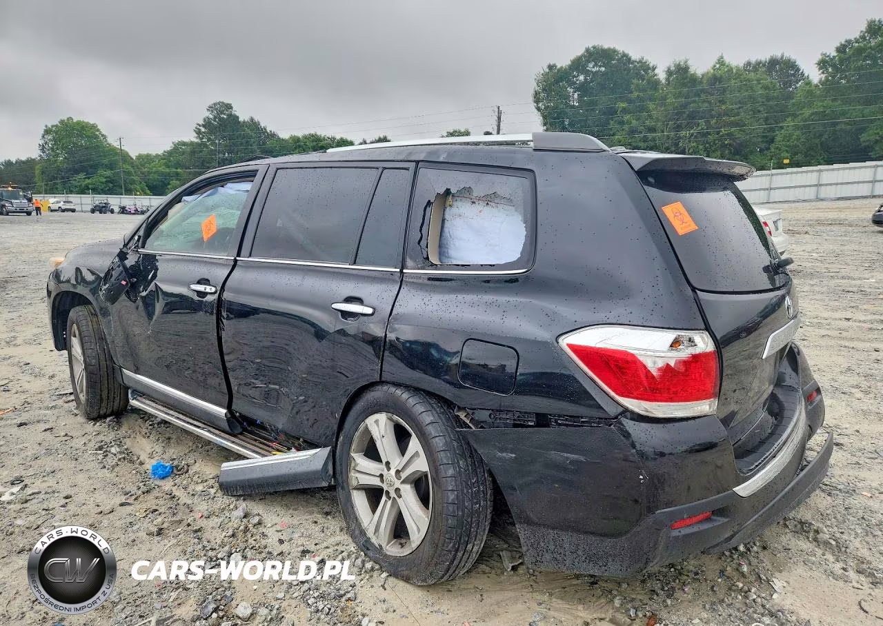 2013 Toyota Highlander Limited VIN:5TDYK3EH0DS122695 - 2