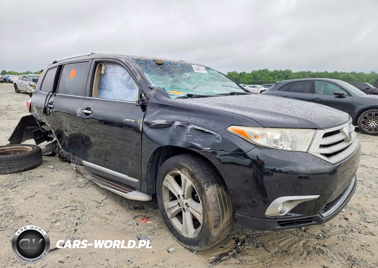 2013 Toyota Highlander Limited VIN:5TDYK3EH0DS122695 - 4