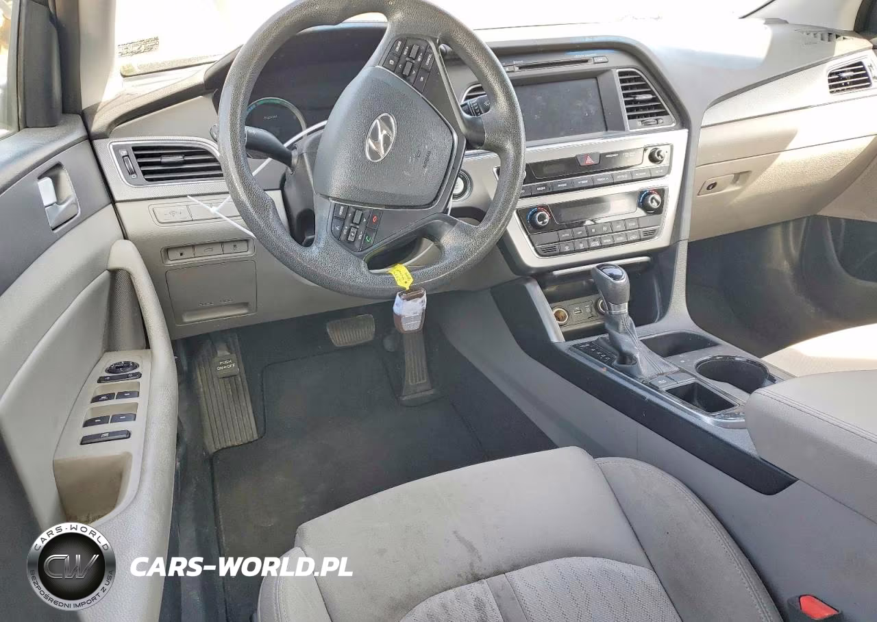 2017 Hyundai Sonata Hybrid Se VIN:KMHE24L15HA044198 - 8