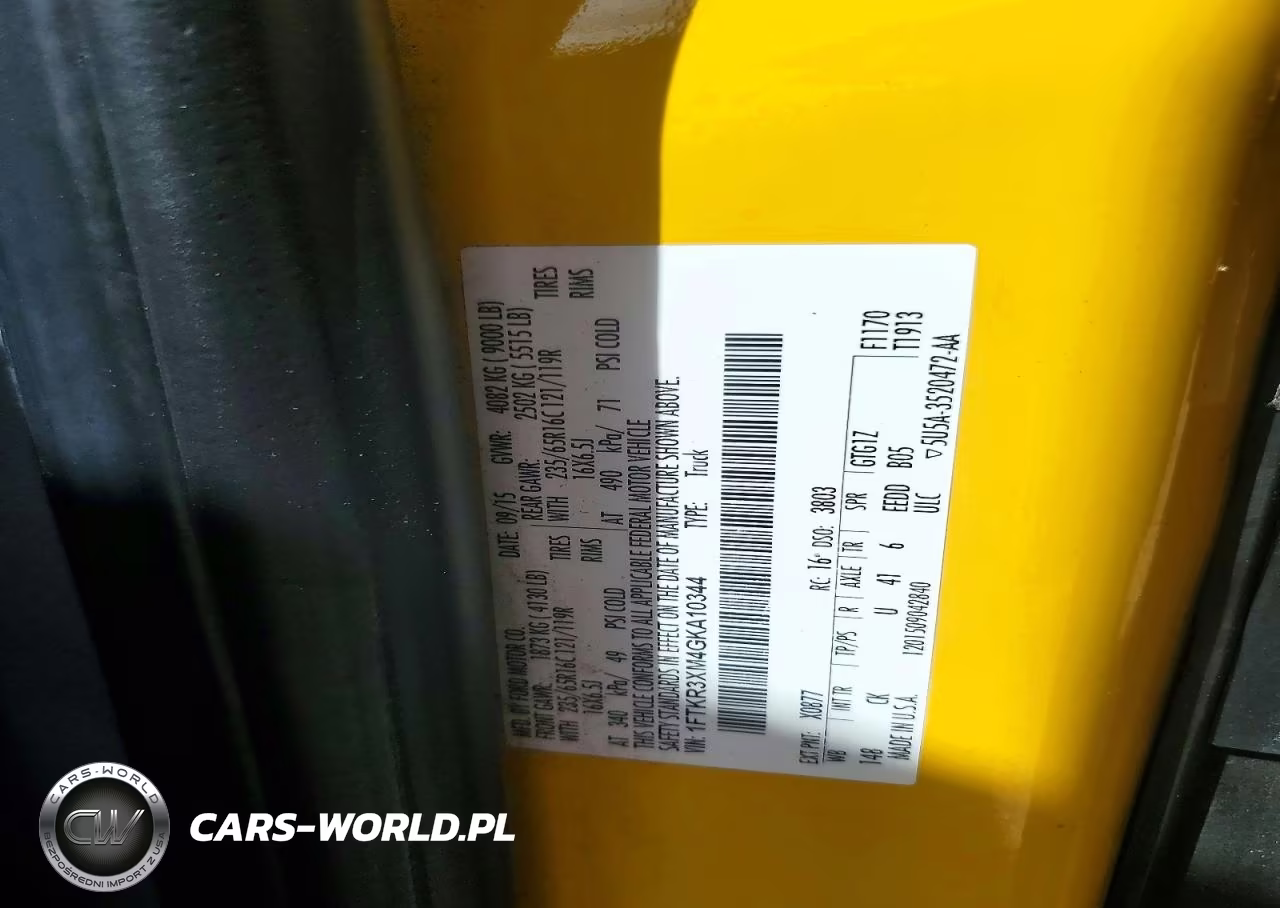 2016 Ford Transit T-250 VIN:1FTKR3XM4GKA10344 - 12