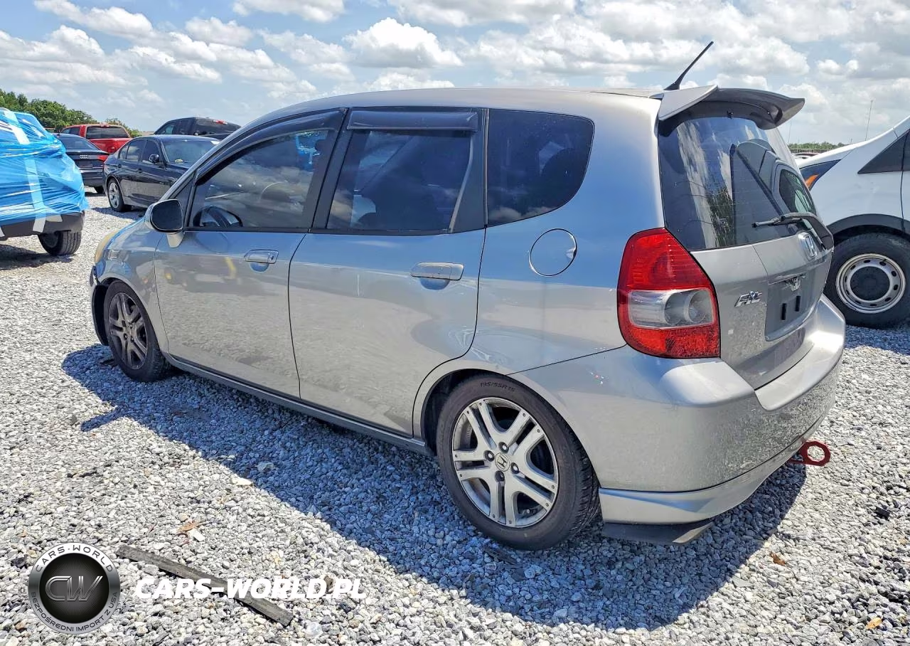 2007 Honda Fit VIN:JHMGD38467S028426 - 2