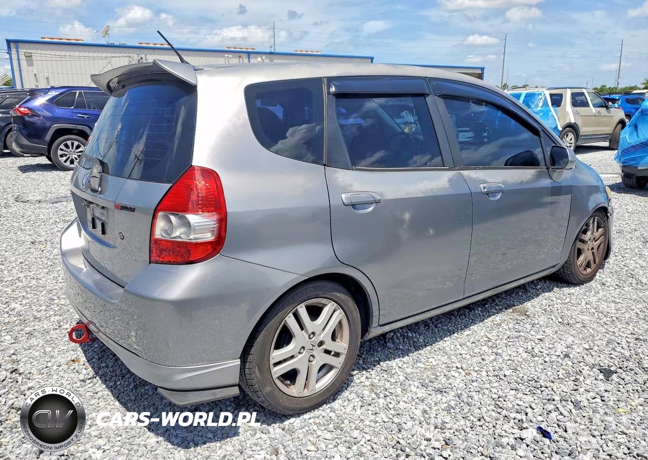 2007 Honda Fit VIN:JHMGD38467S028426 - 3