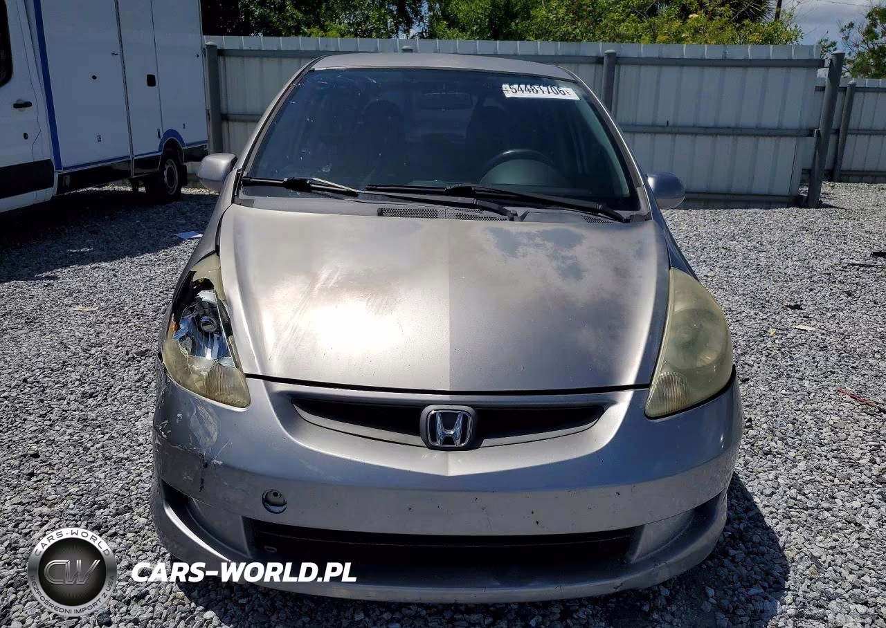 2007 Honda Fit VIN:JHMGD38467S028426 - 5