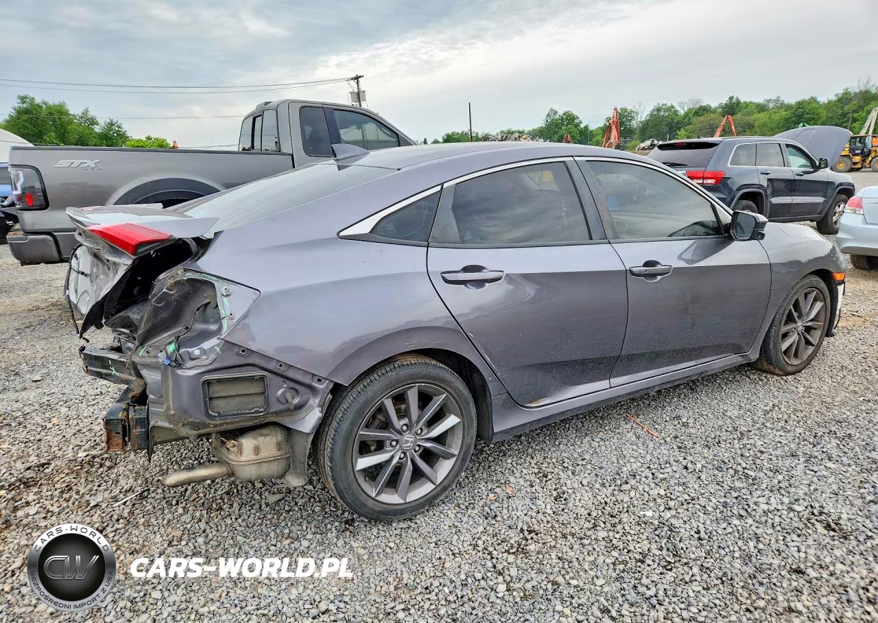 2019 Honda Civic Ex VIN:19XFC1F30KE202811 - 3