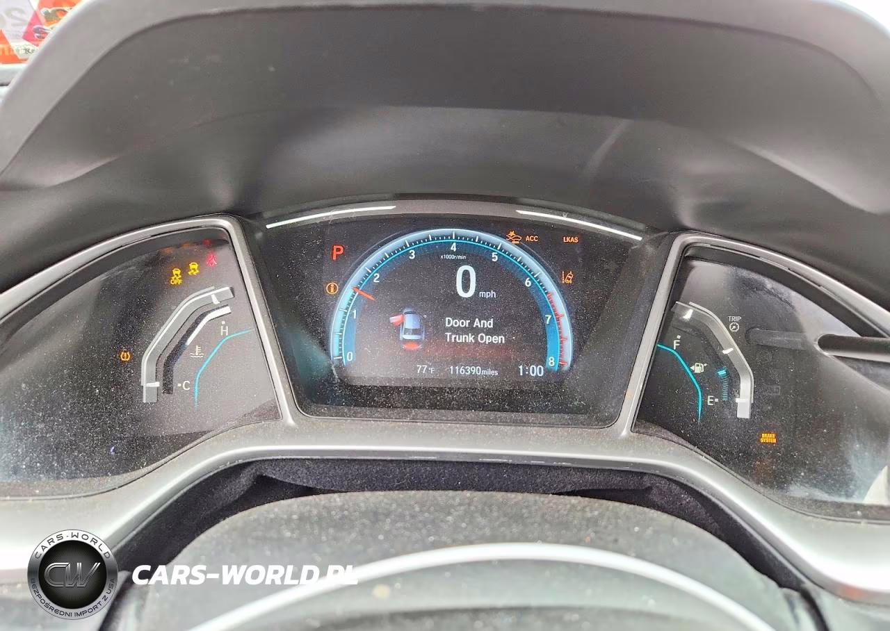 2019 Honda Civic Ex VIN:19XFC1F30KE202811 - 9