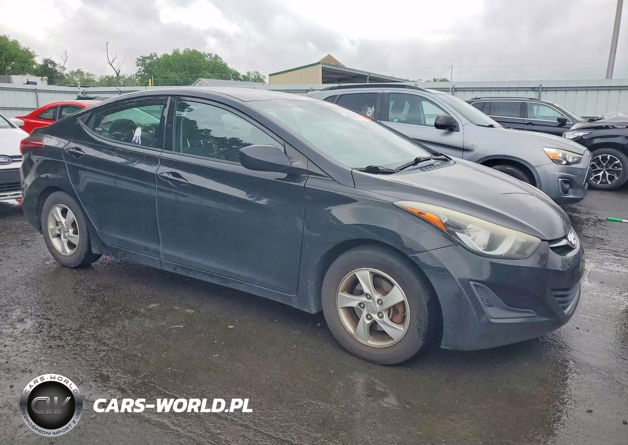 2014 Hyundai Elantra Se VIN:5NPDH4AE1EH537630 - 4