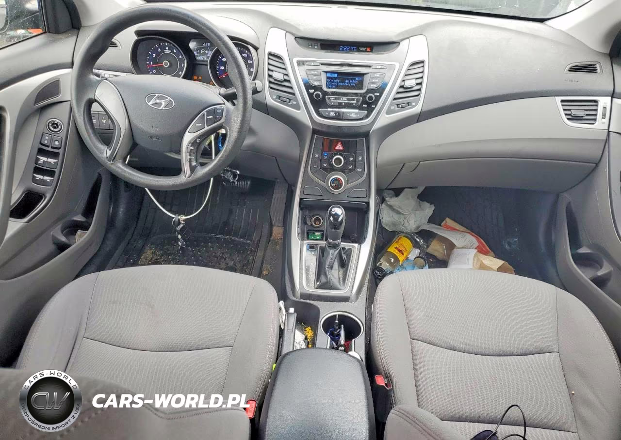 2014 Hyundai Elantra Se VIN:5NPDH4AE1EH537630 - 8