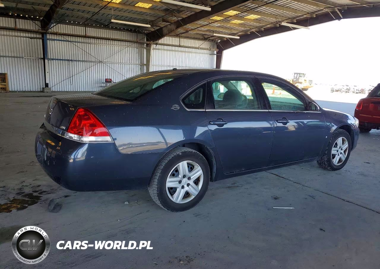2008 Chevrolet Impala Ls VIN:2G1WB55K089160238 - 3