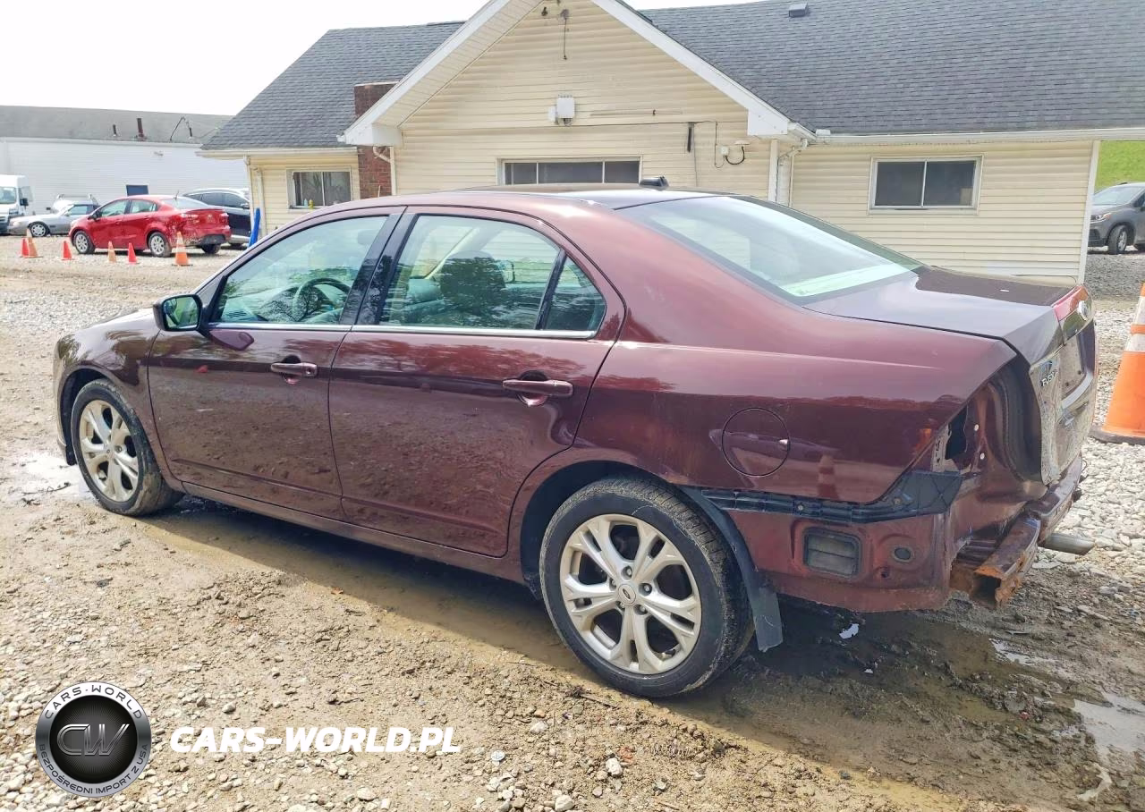 2012 Ford Fusion Se VIN:3FAHP0HA3CR149301 - 2
