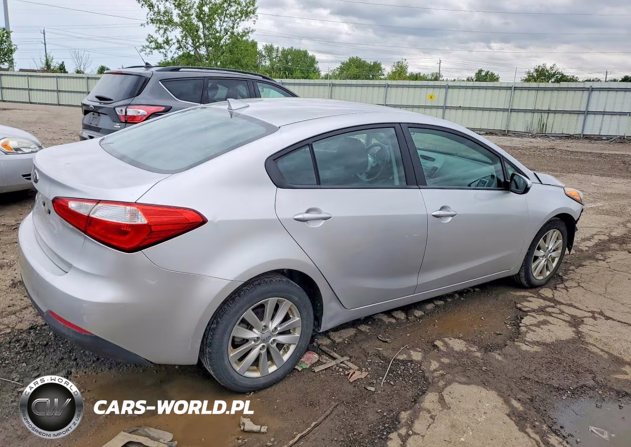 2014 Kia Forte Lx VIN:KNAFX4A66E5063322 - 3
